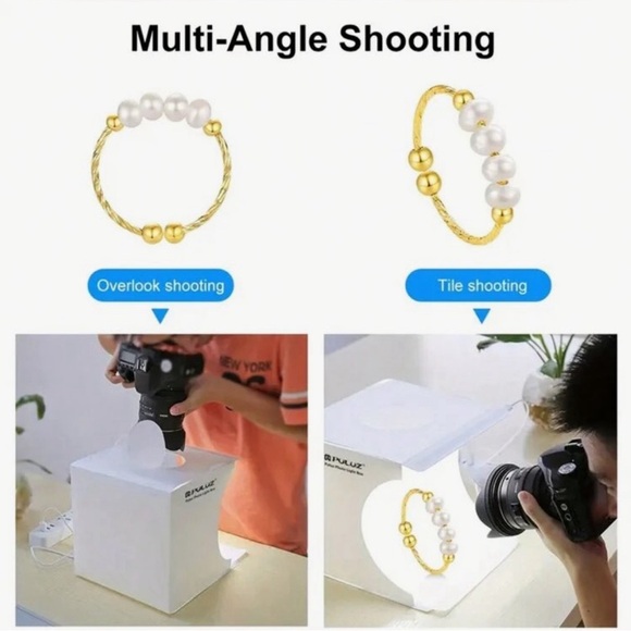 20cm Portable Foldable Led Photo Studio Light Box Mini Photography Equipment - Picture 5 of 5